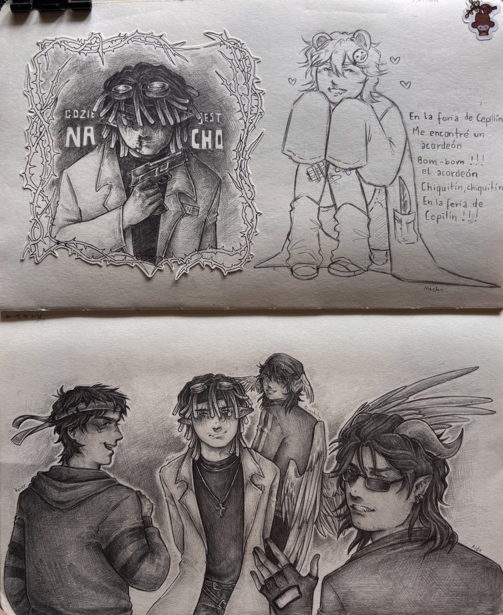kjurqa's tweet photo. fanart dump!!! (+ inspiration for the quackity drawing:pp) #qsmp2 #youngmulti #graf #quackity #nacho https://t.co/rTIvJHr4i2