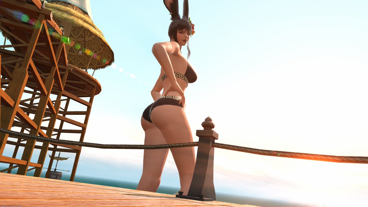 bigbunnxiv's tweet photo. 🏖️🐰

#gposers #sizetwitter #giantess #beach https://t.co/u6OWBgS34u