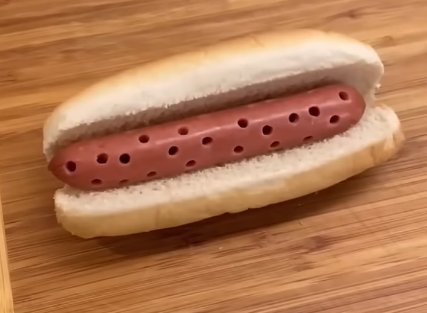 AncientSnipe184's tweet photo. @GeorgePapa19 Hollow and predrilled wieners were later found in his yet to be eaten pile; thus, disqualifying the champ.  The length and girth of his wiener(s) was also in question; being far below the standard.  

Asked if this is typical at home; his wife had no comment, and simply wept. https://t.co/o7sRN2ksK5