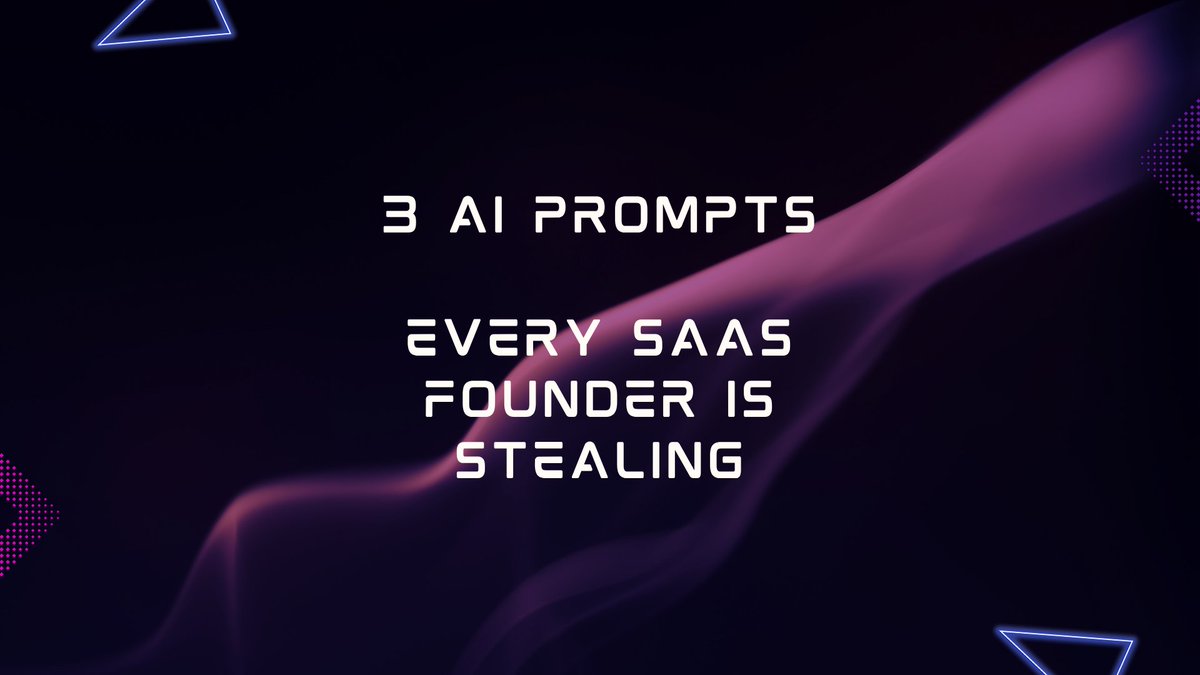 allaboutelijah1's tweet photo. I don’t just ghostwrite.

I make SaaS founders look like $10M brands.

3 AI prompts we used last week:
🧵👇 https://t.co/wqx3SUCRHm
