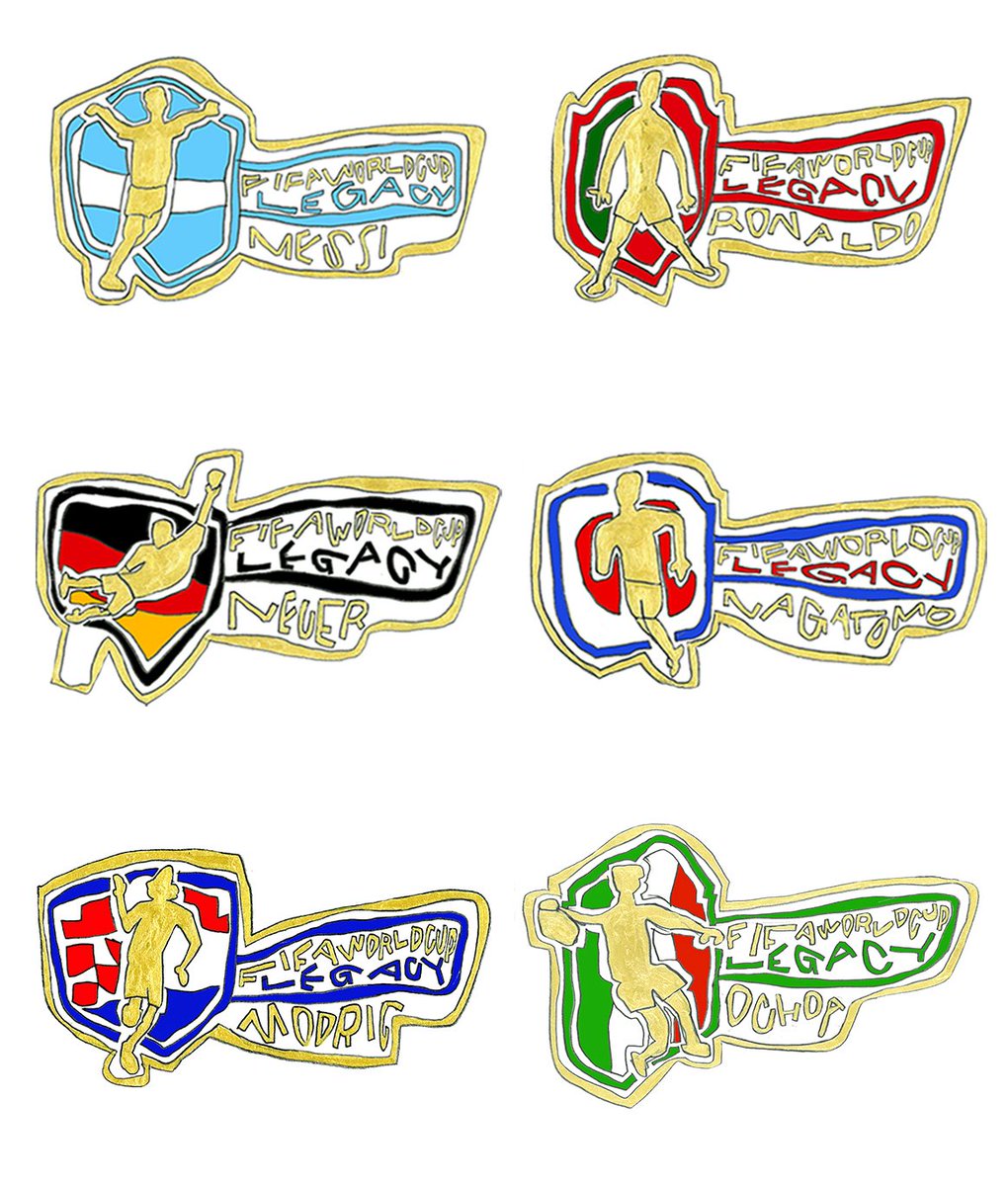 ochiaishohei's tweet photo. FIFA World Cup 2026 "Legacy" Patch 🏆 https://t.co/fQgexiGvCc