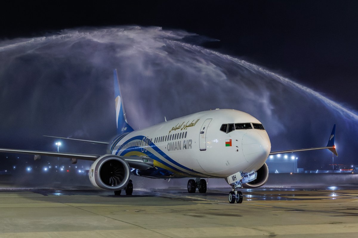 omanair's tweet photo. We were honoured to celebrate the arrival of Oman Air’s inaugural flight to Sochi, welcomed by His Excellency Hamood Salim Al Towaiya, Ambassador of the Sultanate of Oman to the Russian Federation, alongside officials and partners at Sochi International Airport.

This new route connects Muscat with one of Russia’s most popular destinations, opening the door to stronger travel, tourism, and trade ties between our two countries