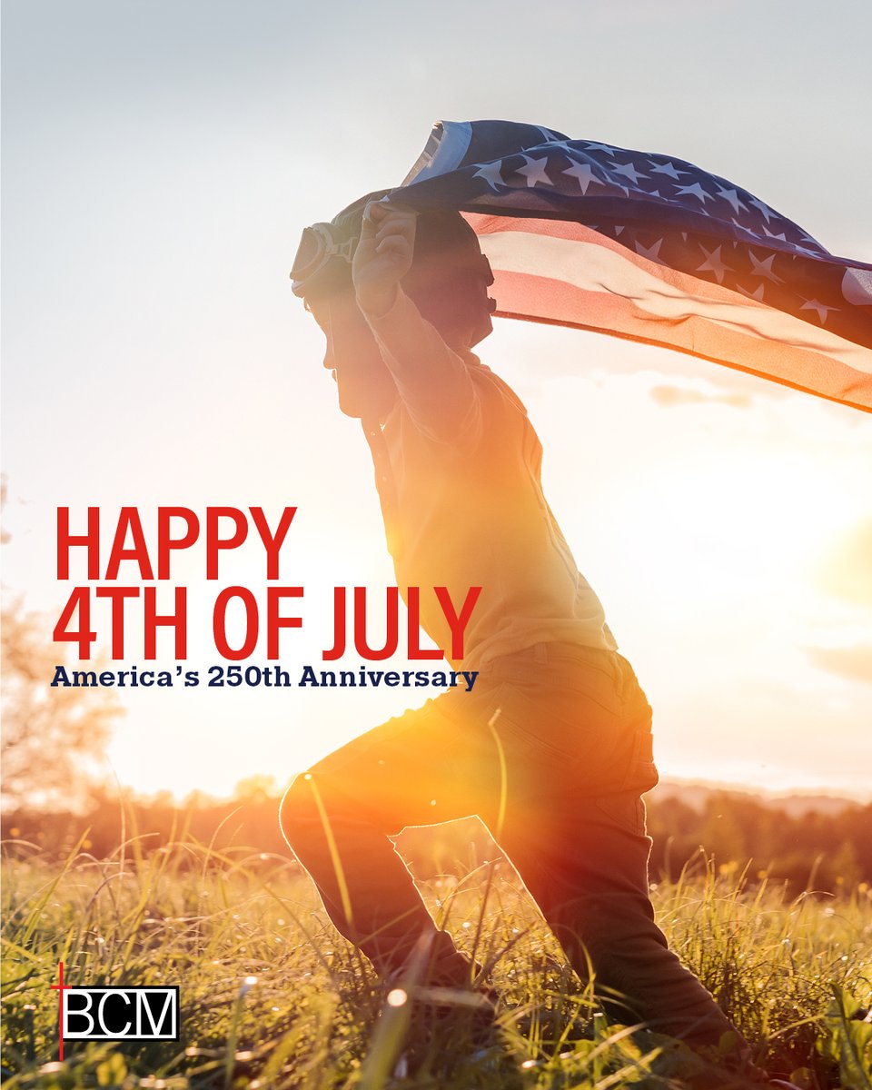 BCMNOLA's tweet photo. "To whom much is given, much will be required." — Luke 12:48

As America turns 250, BCM's answer to that question has been 30 years of stewardship — grants, chaplaincy, and Congregational Wellness across Greater New Orleans.

Happy 4th of July from all of us at #BCM. https://t.co/vDOsUoVLdh