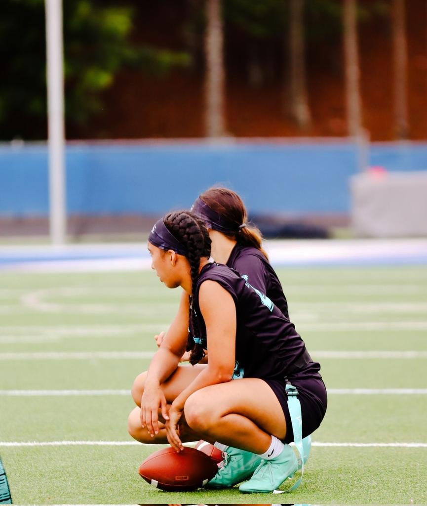 KayleeW_13's tweet photo. I has an amazing time at the AAE camp, working with some amazing coaches and competing against some talented athletes. Thankful to receive an invitation to the All-Amerian National Showcase as a QB Top Playmaker. https://t.co/baklzkPRLT