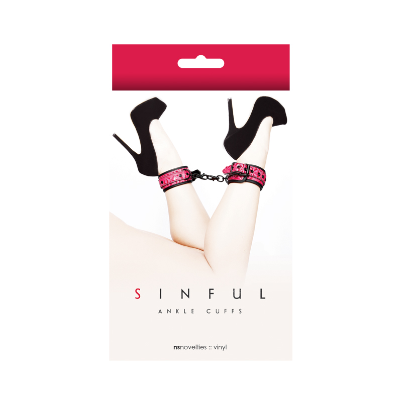 Condomscanada's tweet photo. FREE...with an order of #BDSM #Sportsheets #Restraint-Wear: Pink #Sinful #AnkleCuffs.๐จ๐ฆ (July 4-10) https://t.co/LNTHwHYTRU