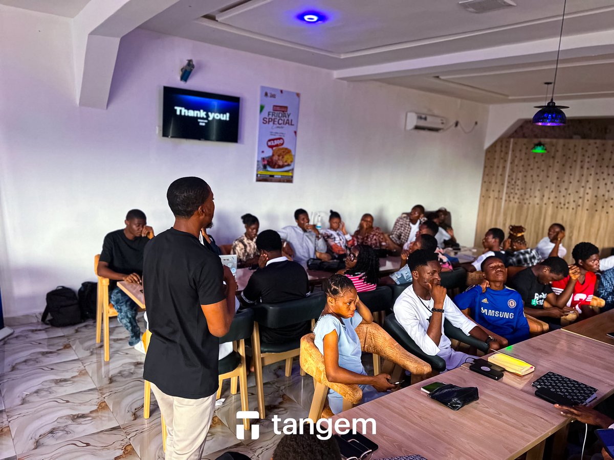 tangem_africa's tweet photo. The Tangem Hangout in Uyo was everything we hoped for and more.

From insightful conversations about self-custody to amazing lectures about Tangem's unique features, every question, every interaction, and every connection made the day worthwhile.

Thank you to everyone who showed up with curiosity, energy, and a willingness to learn. Your enthusiasm is proof that Africa is ready to take ownership of its crypto future.

Uyo showed up and we keep moving!!!

#tangemafrica #tangeminuyo #yourmoneyyourcontrol