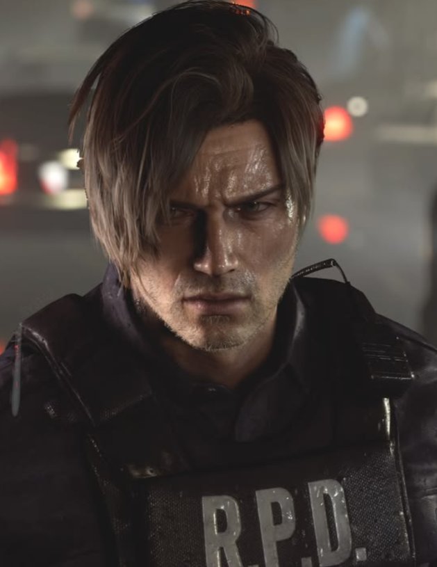 bisexualbozo's tweet photo. re9 Leon with the rpd uniform.....computa thank you for showing me these images https://t.co/jzVrxKotDr