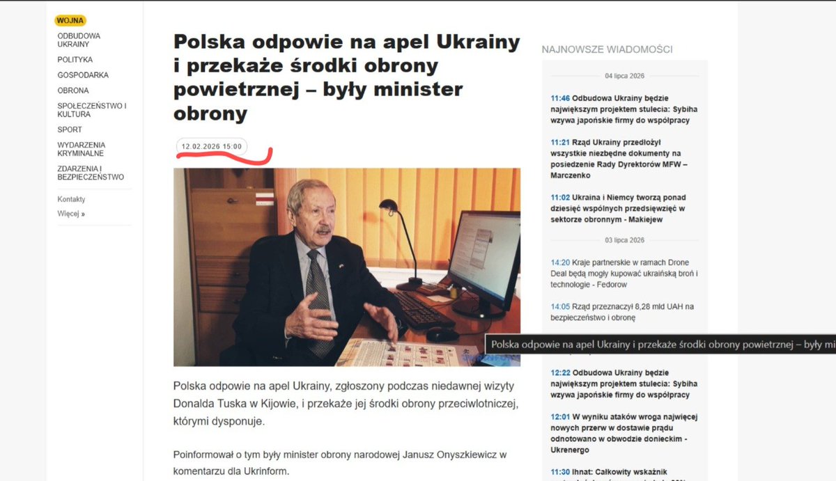 WaBolek's tweet photo. @PawelSokala @LasseSaksa To by sie zgadzało.  Koniec lutego obiecali. W marcu dali.  Ciekawostka ze powiedzial o tym Janusz Onyszkiewicz. Jaką funkcje pelni przy rządzie Donalda Tuska?  https://t.co/5BBImTU1bF https://t.co/EwsXZR38b0