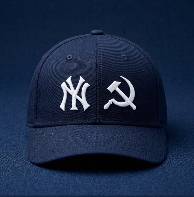 PharaohBlake's tweet photo. The only NY Commie hat the people need. https://t.co/oxCiKRVymw