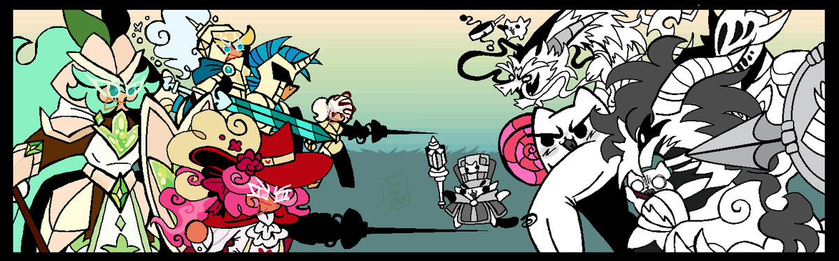 Arte1Bds's tweet photo. #DEATHBATTLE #CookieRun #CookieRunOvenBreak #CookieRunKingdom #쿠키런 #TheBattleCats #BattleCats #BattleCatsFanart #にゃんこ大戦争チート 

( 2 / ? )
@yumekiki4335 @BreadLo39518373 @lthewoll @stichlatino15 https://t.co/MmXyX7Do9p