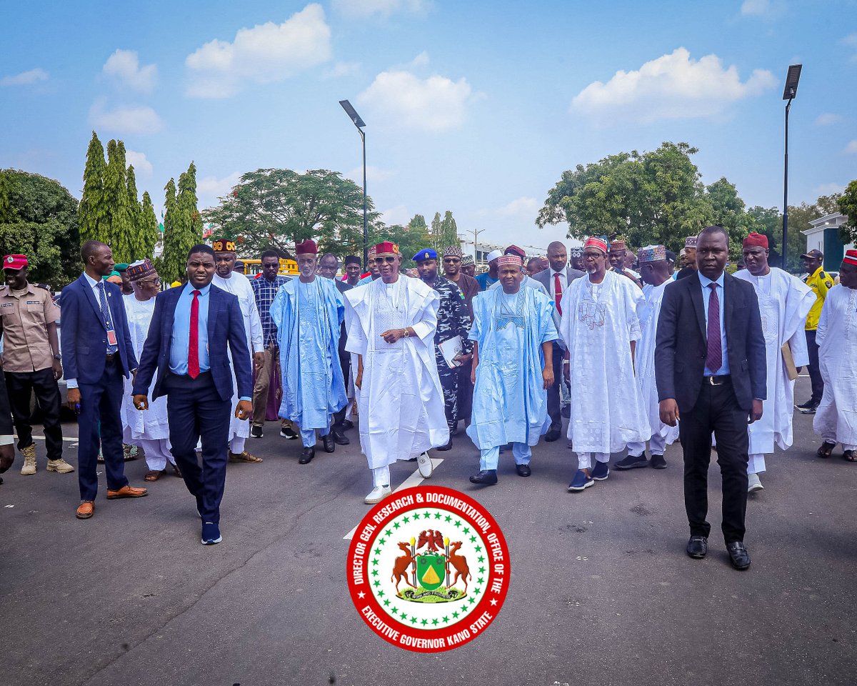 KanoRDD's tweet photo. ABBA KEEPS PROMISES!

The arrival of His Excellency Abba K Yusuf into the 5,200 monthly women empowerment programe held today, 4th July, 2026, at Open Arena, Government House, Kano.
@Kyusufabba @KanoACReSAL @KwankwasiyyaSPC https://t.co/hWFhkn1kw3
