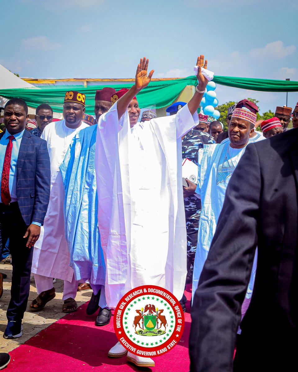 KanoRDD's tweet photo. ABBA KEEPS PROMISES!

The arrival of His Excellency Abba K Yusuf into the 5,200 monthly women empowerment programe held today, 4th July, 2026, at Open Arena, Government House, Kano.
@Kyusufabba @KanoACReSAL @KwankwasiyyaSPC https://t.co/hWFhkn1kw3