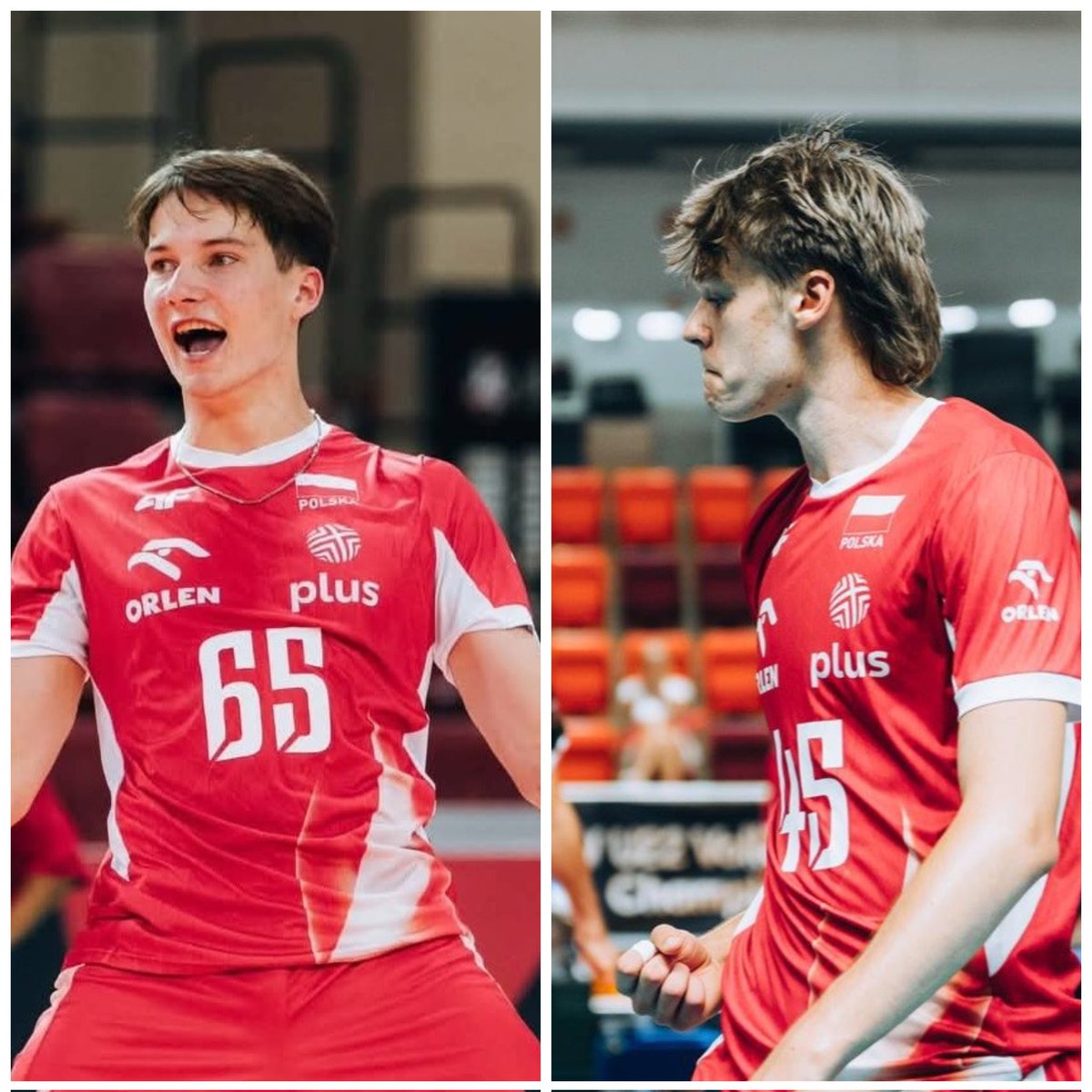 Jakub110Jakub's tweet photo. ❗️ OCENIAJĄC TURNIEJ MISTRZOSTW EUROPY U-22 W KONTEKŚCIE PRZYSZŁOŚCI:

⚪️🔴: Wojciech Gajek z dużymi możliwościami w kontekście kadry Nikoli Grbicia. Bardzo wierzę, że sezon we francuskiej ekstraklasie jeszcze bardziej go zbuduje. Fantastyczny chłopak. Od trzech lat opisuje wam go tutaj i wierzę w niego. 

⚪️🔴: Ci którzy widzieli wcześniej nie są zaskoczeni, ci którzy widzieli go po raz pierwszy mogli zrozumieć, dlaczego Nikola Grbić nazwał go młodym... Semeniukiem. Michał Grabek materiałem na przyszłość reprezentacji Polski. Świetny turniej utalentowanego Grabka.

⚪️🔴: Żal kontuzji Wojciecha Dudzika w fazie grupowej. To był nasz najlepszy środkowy. Widać było po nim, ile dał mu rok na poziomie czeskiej ekstraklasy. Mocno wierzę, że Andrzej Kowal w Barkom-Kazany da mu szansę. 

⚪️🔴: Błażej Bień. Są we mnie dwa wilki. Powinien przede wszystkim grać w tym wieku, ale z drugiej strony, idzie do szkoły magii grania środkiem imienia Grzegorza Łomacza. Trzymam kciuki za niego, dobry prospekt. 

Dodatkowo, Maksymilian Granieczny i Jakub Nowak. Oni na tym turnieju nie grali, ale już są ważnymi postaciami seniorskiej reprezentacji Polski. To najważniejsze. 

Chciałbym żeby wspominane przeze mnie wszystkie nazwiska, w perspektywie najbliższych trzech lat, zaistniały w kadrze prowadzonej obecnie przez Nikolę Grbicia.

Jeśli pięciu zawodników z tego rocznika, przejdzie bez większych problemów do seniorskiej kadry, wówczas będzie to dla nas naprawdę sporym sukcesem. ⚪️🔴

Foto: CEV
#gangłysego