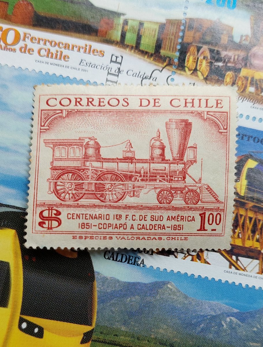 rodrigobravoa's tweet photo. Un 04 de julio de 1851 se inaugura el primer tramo de la vía férrea del Ferrocarril Caldera-Copiapó 🚂 que correspondió a 41 kms. de longitud entre las estaciones de Caldera 🇨🇱 y Monte Amargo. https://t.co/fyzsUi85X4