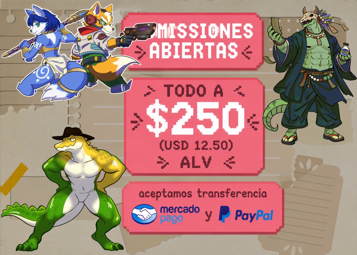 ElConejoLuka's tweet photo. TODO A $250 MXN ALV
#comission #furry #art https://t.co/Y0eM8XGfY4