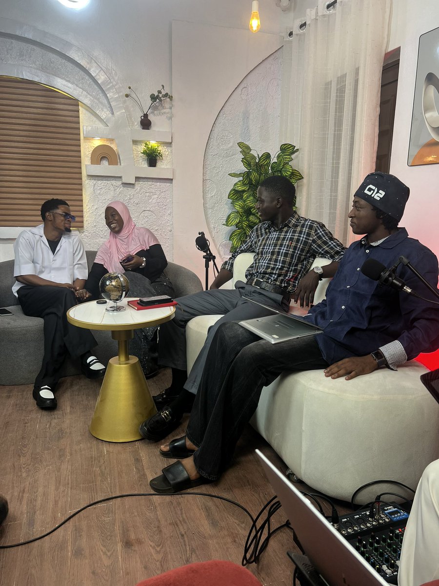 TheAdamMozeed's tweet photo. Today, I had the pleasure of sitting down alongside @hoye_Oba001 for a podcast that went far beyond the ordinary. While much of my focus lately has majorly been on academic work and preparations ahead our inauguration, it was refreshing to for a moment have a candid, unfiltered conversation.

We dove into the critical work of student leadership and our vision for the Union, while also exploring the persons behind the titles. The podcast spanned across the heavy realities of leadership to the lighter, unscripted and admittedly unexpected fun questions.

Watch out for the full podcast on @thebackdrop_pod!

#POWER4ALL