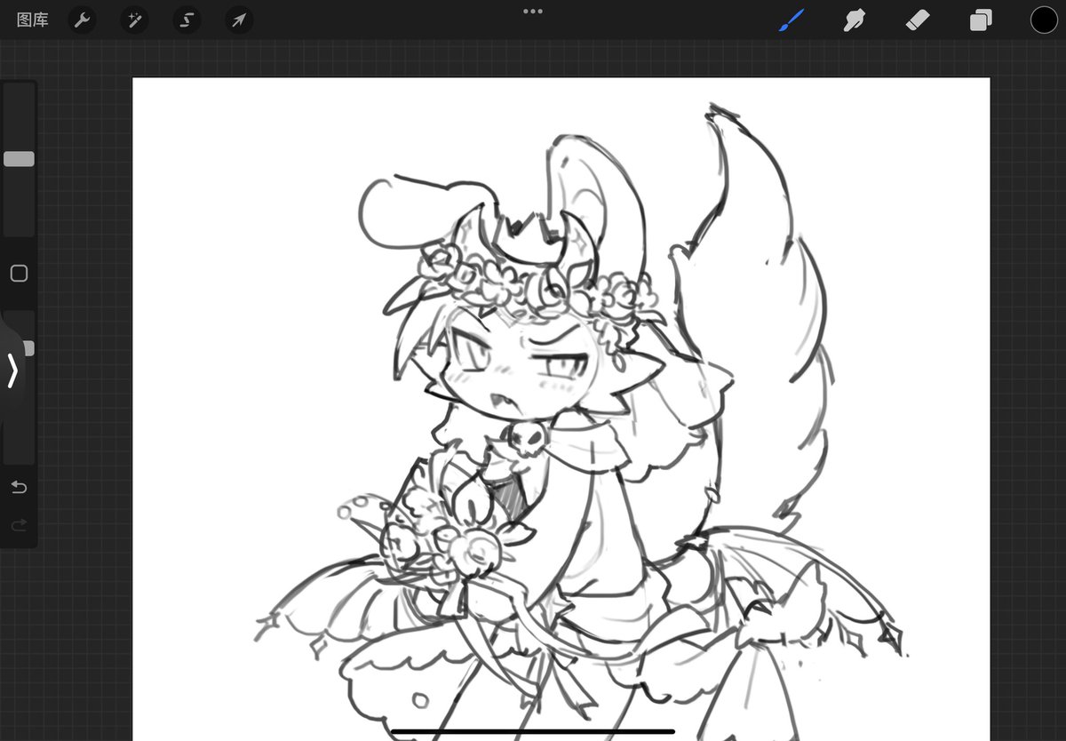 Chao_P_666's tweet photo. #でびコネ
wip
这种体型真难画啊） https://t.co/9kSvveNkio