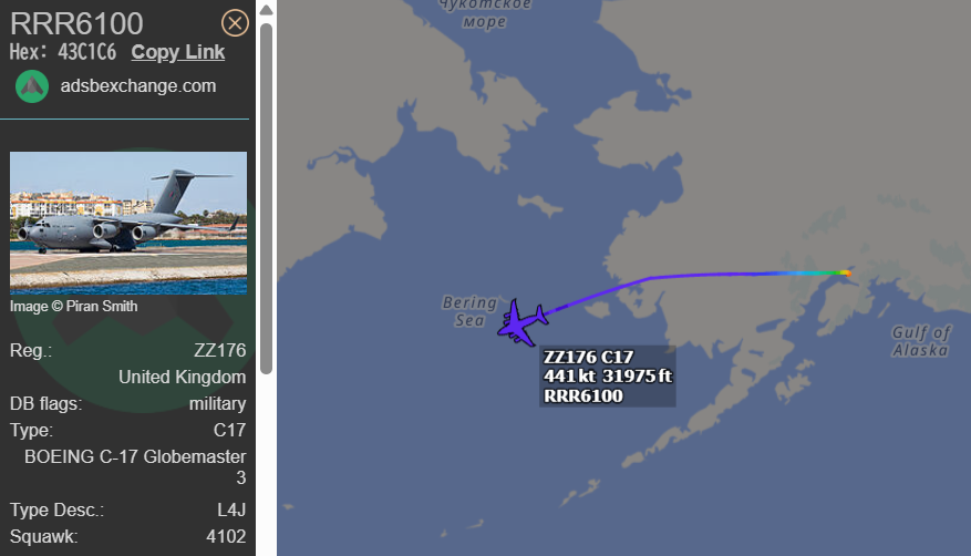 FMilcoms's tweet photo. #ASCOT #RRR 6100 #43C1C6 #PSAM
Approaching NIPPI
FL320 https://t.co/2jZiJa7Ktn