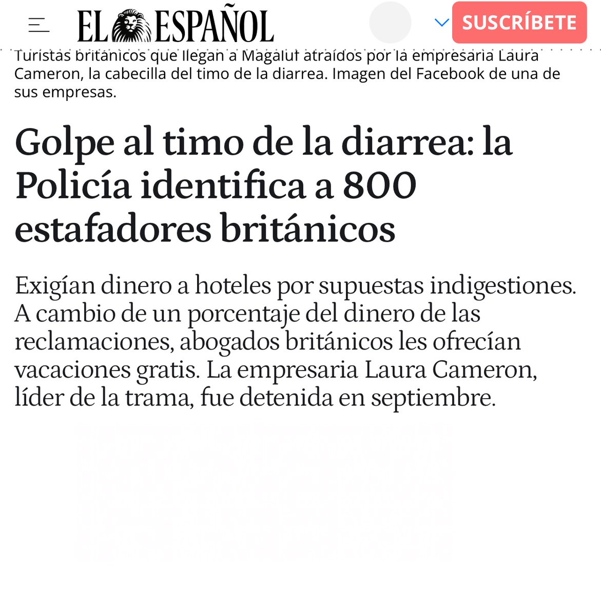 LaMataObras's tweet photo. 🧵 El "Timo de la Diarrea": la estafa millonaria que puso en jaque al turismo español 👇 https://t.co/ywSypD9tQz