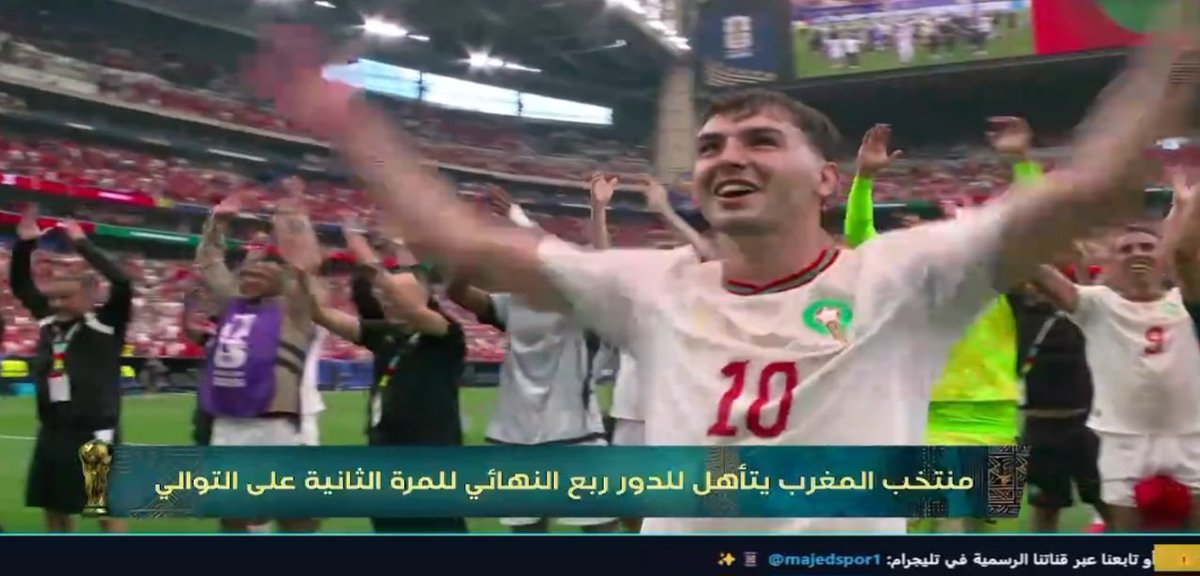 hagbaabbad's tweet photo. #المغرب_بمن_حضر 
ما يهاب الخطر 
يستحق النصر 
والفخر من غريمة
#ديما_مغرب_ديما 
شارق ولا غرب 
مونديال العرب 
شوًقه  للذهب 
بالحزم والعزيمة 
#ديما_مغرب_ديما 
سبع كلما رمى
وصاد صيده سمى
حام حامي الحمى
زود العز قيمة 
#ديما_مغرب_ديما
#كاس_العالم_٢٠٢٦ https://t.co/w5KwfcxuWR