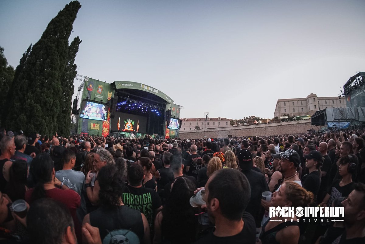 RockImperiumFes's tweet photo. 🔥 Un espectáculo gigantesco en Rock Imperium Festival 2026 🔥
Iron Maiden nos brinda décadas de historia del heavy con una intensidad absolutamente arrolladora. 🤘⚡
Un concierto que quedará grabado en nuestra retina para siempre. 🖤

:: ::
🔥 A colossal show at Rock Imperium Festival 2026. 🔥

Iron Maiden is taking us on a journey through decades of heavy metal history with an absolutely breathtaking performance. 🤘⚡

A concert that will stay with us forever. 🖤