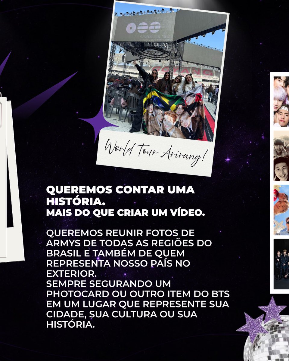 BARMYF0RCE's tweet photo. Agora é oficial. 💜 Você pode fazer parte disso. Entenda como participar e representar sua cidade neste movimento. 🌎
#BARMYForce #ArmyBrasil #BTSARMY #ArmyBR #ArmyBrazil https://t.co/JBNum0oucD