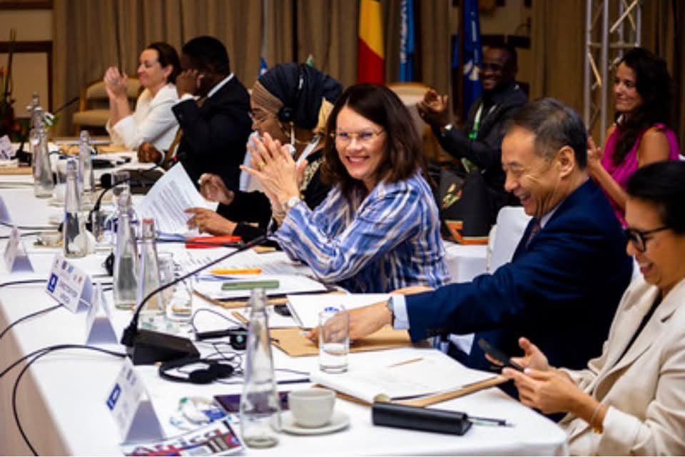 AbeikuSantana's tweet photo. Congratulations to our Hon. Minister of Tourism, Culture and Creative Arts, Hon. Mamaga @Dzifa_Gomashie, for this remarkable achievement.

Ghana has officially secured the hosting rights for the 70th Session of the UN @UNWTO  Tourism Commission for Africa (CAF) in 2027.

This MICE event will cement Ghana’s position as one of Africa’s leading Tourism, Culture and Creative Arts destinations.

This will coincide with Ghana’s 70th Independence Anniversary.
An opportunity of gathering Ministers, Policymakers, Industry Leaders, and Stakeholders from across the continent, to showcase the very best of Ghana’s rich cultural heritage, vibrant creative arts, warm hospitality, and diverse tourism experiences to the world.

the biggest salute 🫡 and thanks to H.E President @JDMahama John Dramani Mahama , the Incoming AU Chairman for leading the charge.

#CAF2027 #UNTourism #VisitGhana #BlackStarExperience #ExperienceGhana #AbeikuSantana
#Mrtourism #MahamaThePresident
#AUChairman #ghanatourism