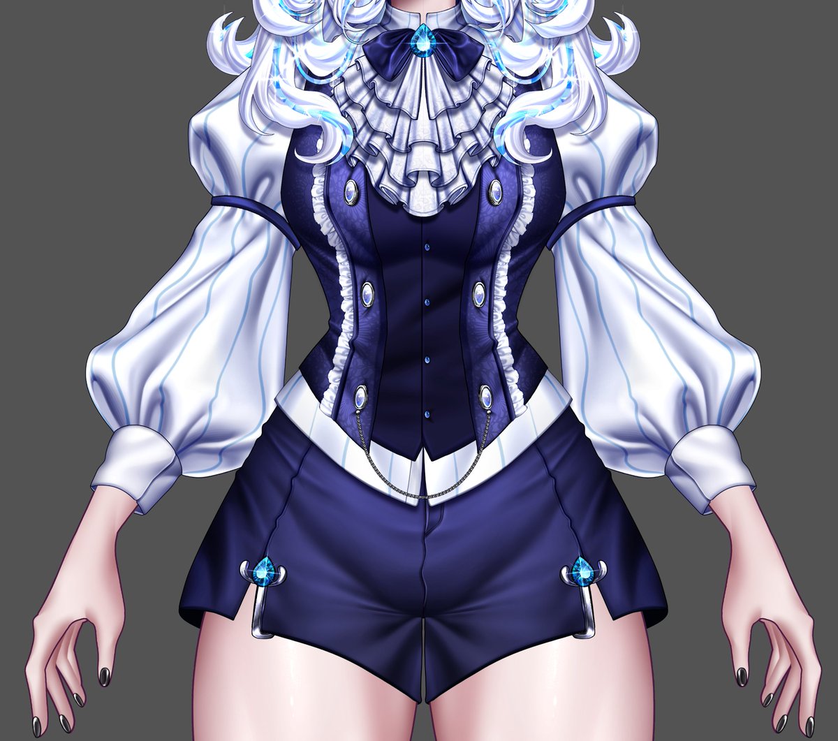 linori_nguyen's tweet photo. Who's struggling with drawing clothing folds? Not me (lie ) (‾◡◝)

| Vtuber: Arulia @ MarAndFriendsVT | https://t.co/vQuLjxWjLO