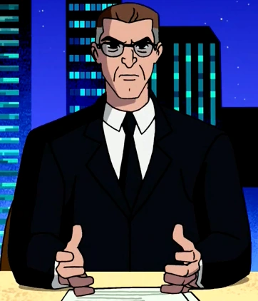 InsanePplCope's tweet photo. Will Harangue is a far-right xenophobic newscastor. His anti-alien xenophobia resonate with real-world political strategies that use fear-mongering to consolidate power. Even outright referring to the citizens of Undertown as “illegal alien immigrants.” https://t.co/U3k8O9gw4Q