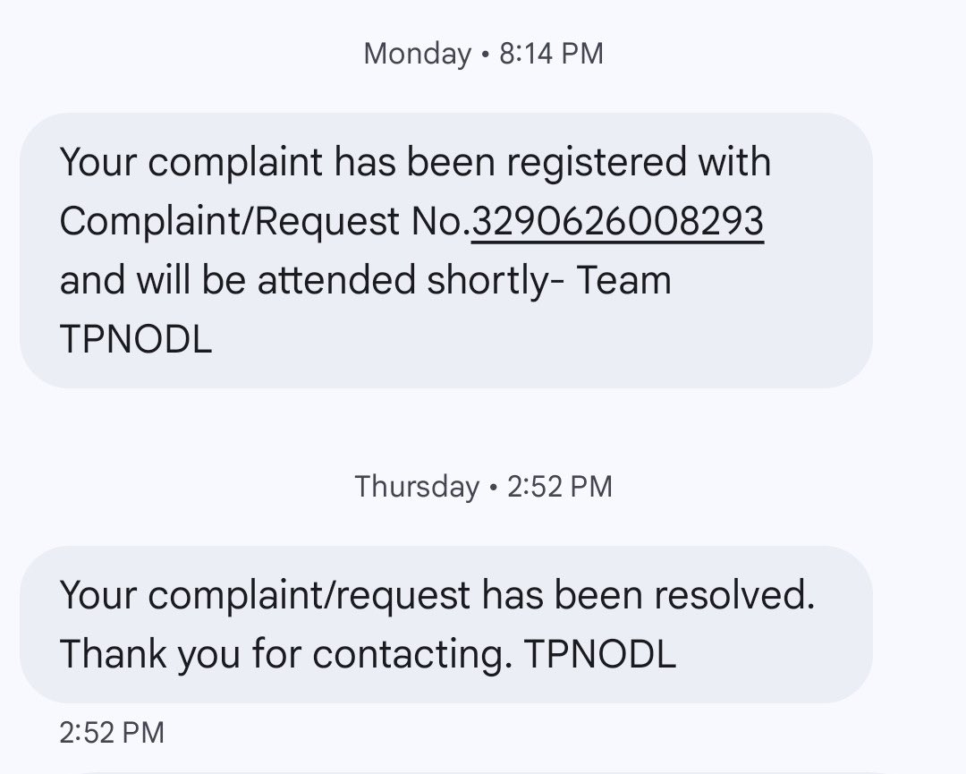 tapuk890's tweet photo. @tpnodl_odisha Dear @tpnodl_odisha Without visiting the spot or fixing the snapped wire, how can you mark Comp No: 3290626008293 as "resolved"? This is completely fake reporting! We are still left in total darkness. Send a team immediately to fix this.
CA No: 522181024708 https://t.co/cWCeZ1CD7n
