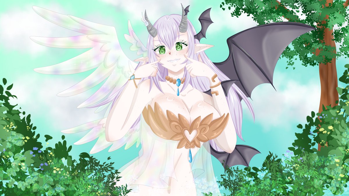 Moonfiniii's tweet photo. another attack on @theMimiControl
#vtuber #animeart #digialart #artfight #artfight2026 https://t.co/oy7ImC2PLd