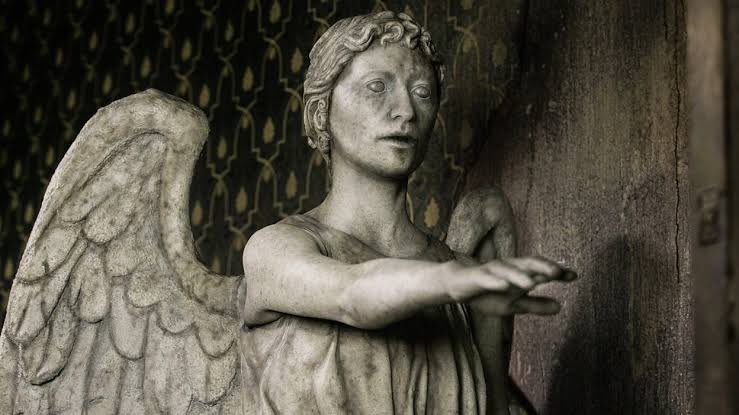 rachaelelio's tweet photo. akasha scared me so bad bc she unlocked my lingering childhood trauma of weeping angels and she ATE #tvlspoilers https://t.co/5TvLXtayve