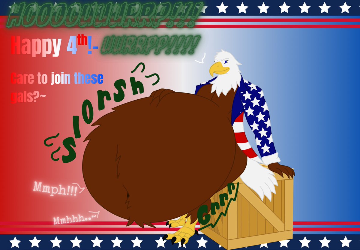 SussyGengar22's tweet photo. ๐บ๐ธ๐ฆ
HAPPY 4TH OF JULY!!!!๐ฆ
๐บ๐ธ
#vorebelly #vorepred #voreart #4thJuly https://t.co/psFxwy5hat
