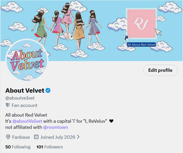 aboutveIvet's tweet photo. We hit a 100+ followers after only a day of posting 🥹 
Thank you all sososo much for your support 💗
Please anticipate what we have planned looking forward!! We are aiming to support Red Velvet especially for the comeback soon alongside you all as best as we can 🫶 https://t.co/qwp0vstmqB