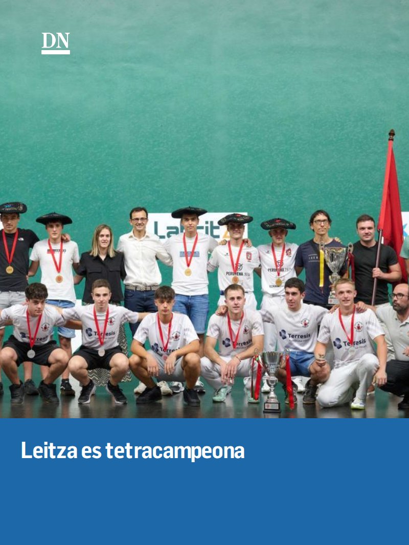 DN_deportes's tweet photo. Leitza es tetracampeona https://t.co/Uv4Csfx8y0 https://t.co/zqwdbyzIg8
