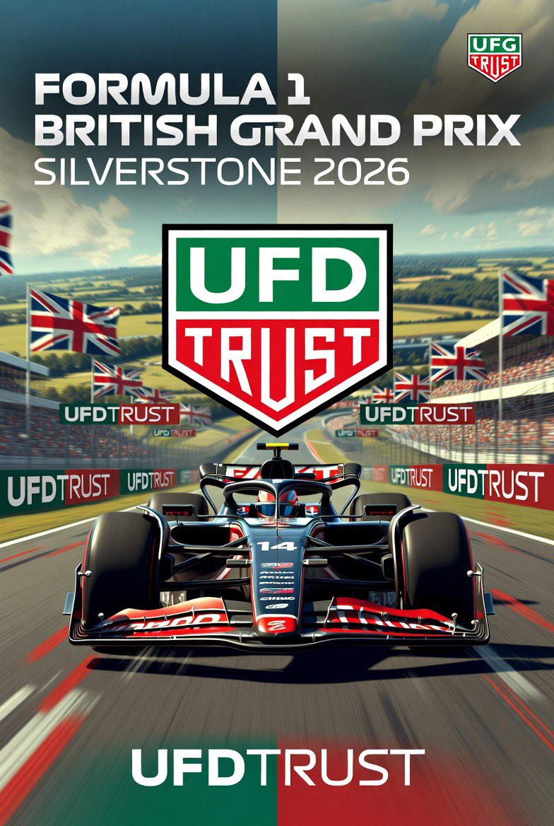 VJLvEekhout's tweet photo. Don't miss lights out at Silverstone! 🇬🇧

Check the @TAGHeuer start times where you are 👇

#F1 #BritishGP #UFDTRUST $UFD https://t.co/7YxW54Drfm