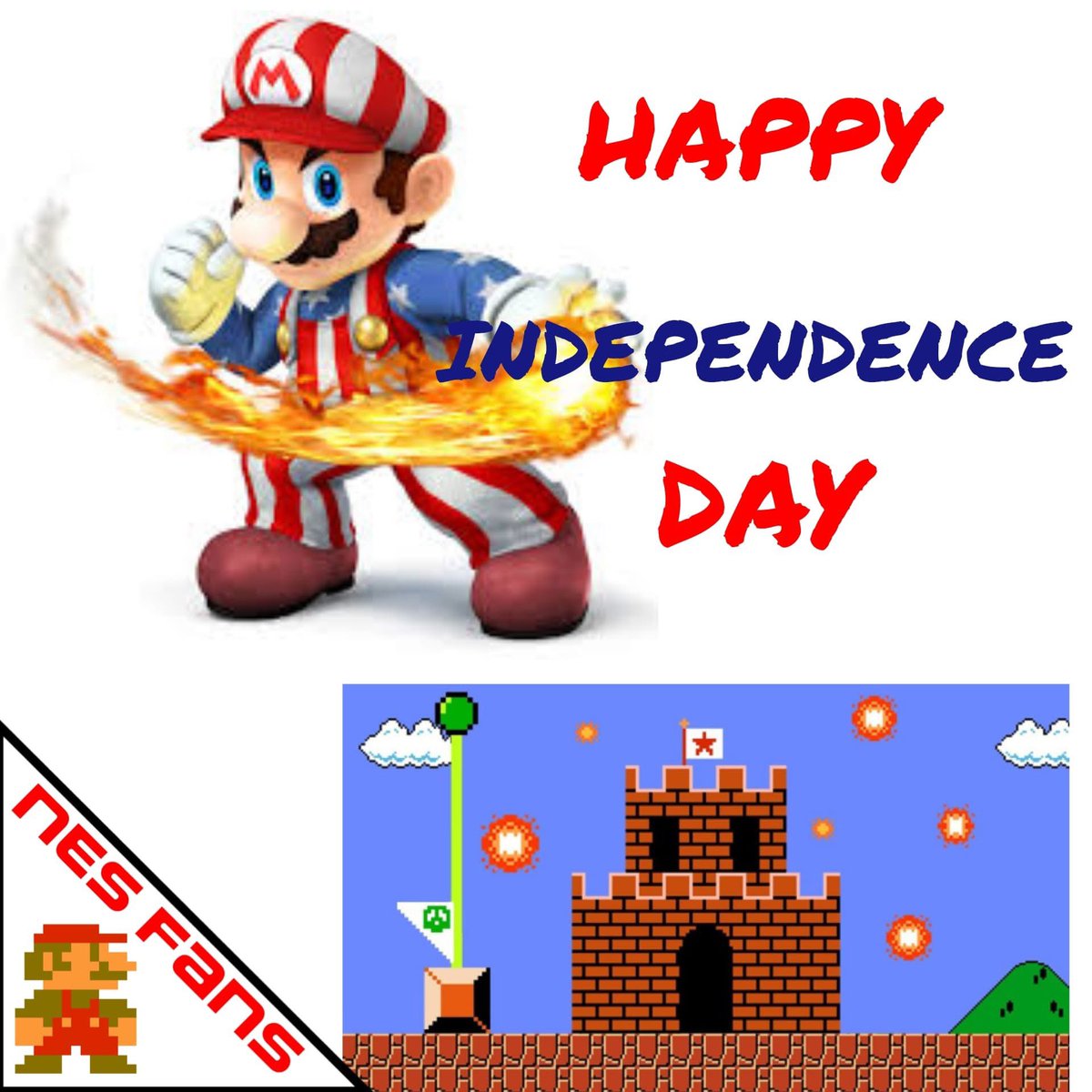 NESFans1's tweet photo. #Happy4th to everyone.
#NESFans #RetroGaming https://t.co/jSHkk0mkI4