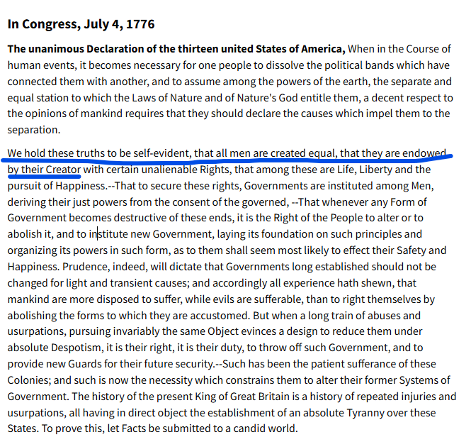 USAisInTrouble's tweet photo. @FoxNews scripted for @GriffJenkins to read &amp; redefine what the founding fathers articulated blah blah blah but omitted the TRUE FOUNDATION:
OUR RIGHTS COME FROM GOD...OUR CREATOR
10 years later Poland set up a constitution with that thought &amp; >hundred countries followed. #250 https://t.co/QpmJcy2f39