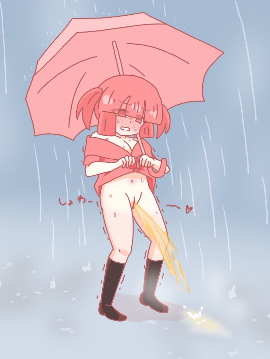 TORY_OMEGADRGON's tweet photo. #オリキャラ　#oc
雨の中ならバレないバレない♡ https://t.co/YprdfOp2WI