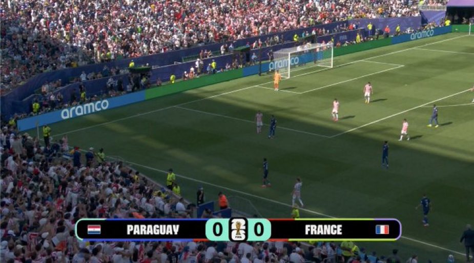 Football101Hub's tweet photo. KICKOFF

PARAGUAY VS FRANCE https://t.co/Veho2Zh9mA