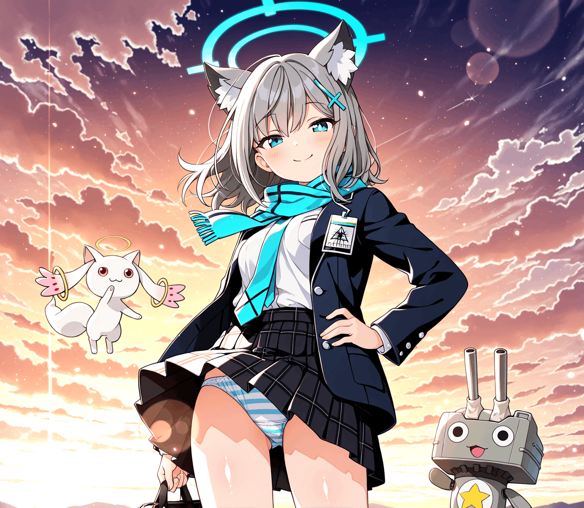 ブルーアーカイブ -Blue Archive-』 砂狼シロコ SFW 「アビドス対策