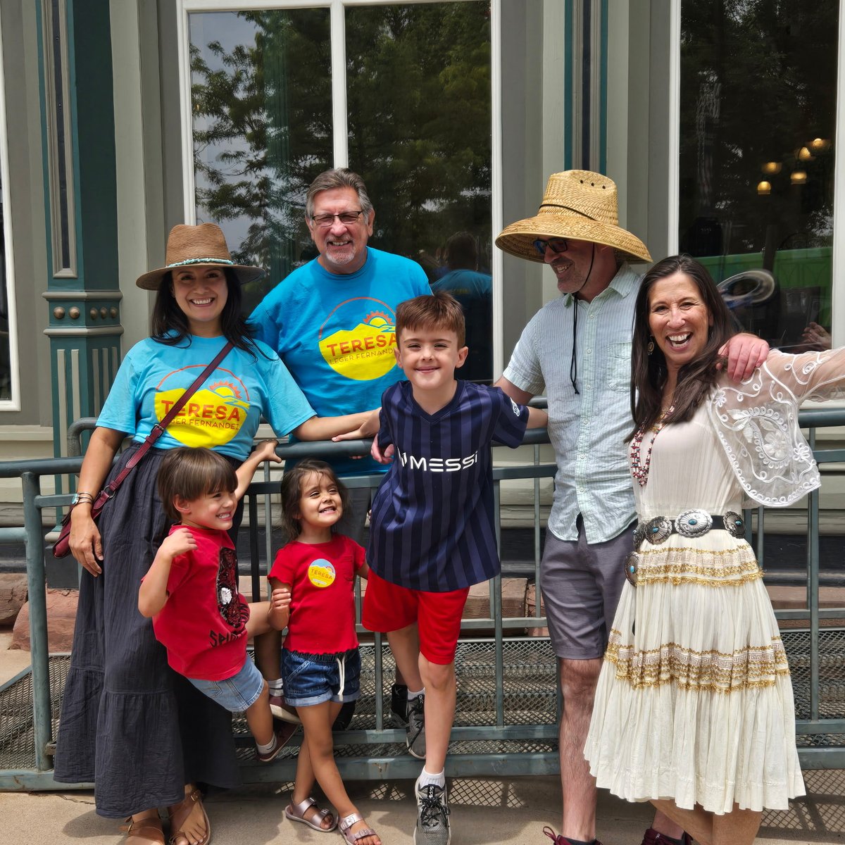 TeresaForNM's tweet photo. Que Viva Las Fiestas &amp; Happy Fourth of July!

250 years ago, the Declaration of Independence set us on a path toward a more perfect union.

Let us recommit to the work of defending democracy, expanding opportunity, &amp; ensuring liberty &amp; justice for all.

Happy Birthday America! https://t.co/sC8hyuSfHG