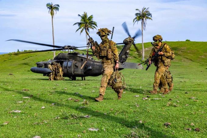 Building stronger partnerships\n\nDuring the closing days of #Salaknib26, #TropicLightning Soldiers joined the #PhilippineArmy and #AustralianArmy in a joint air assault on Calayan Island. Every mission strengthens our ability to operate as one team while reinforcing our enduring partnership.\n\n\uD83D\uDCF7: U.S. Army photos by Sgt. 1st Class Benjamin Parsons\n\n#25thID #USArmy #Salaknib #Philippines #Salaknib2026 #SK26