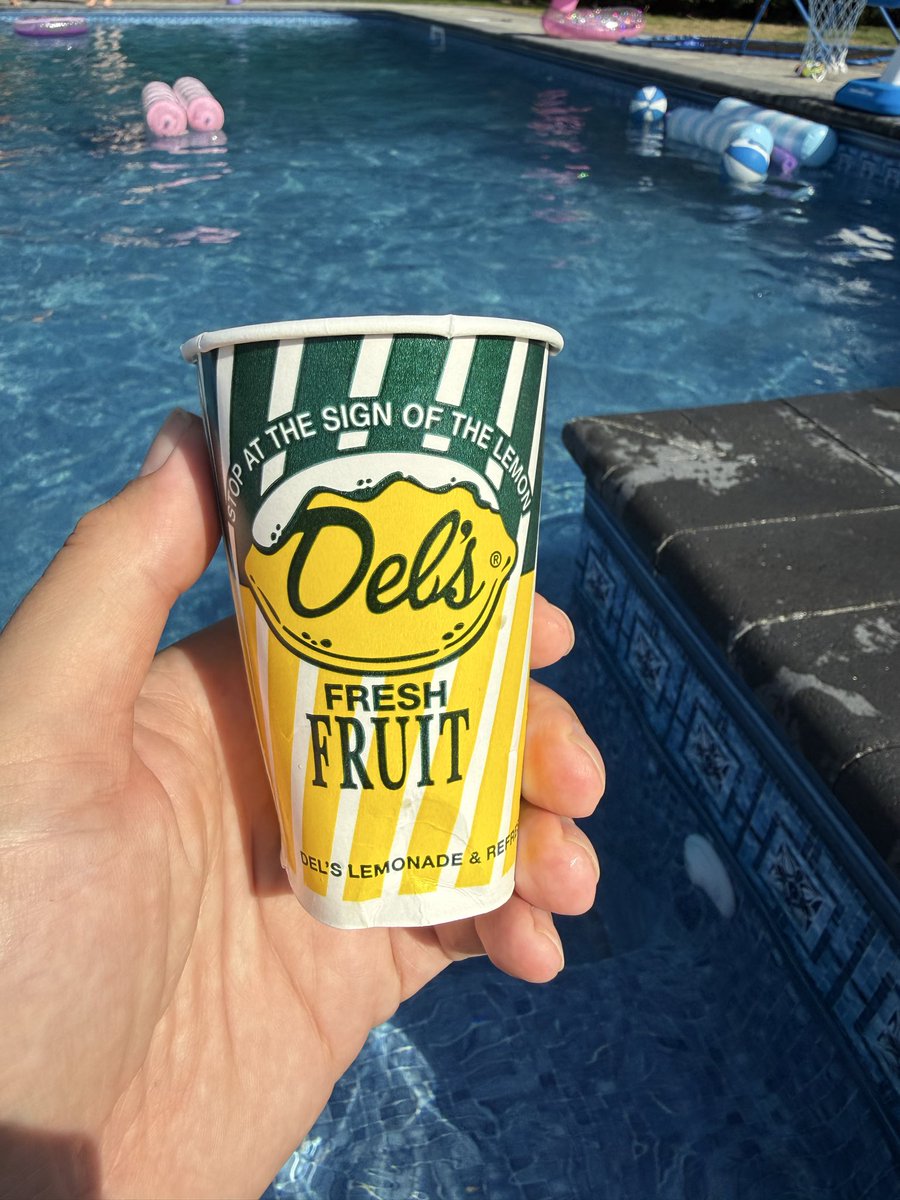 dcd1989's tweet photo. Not a summer without dels https://t.co/RNjGLV2EZ4