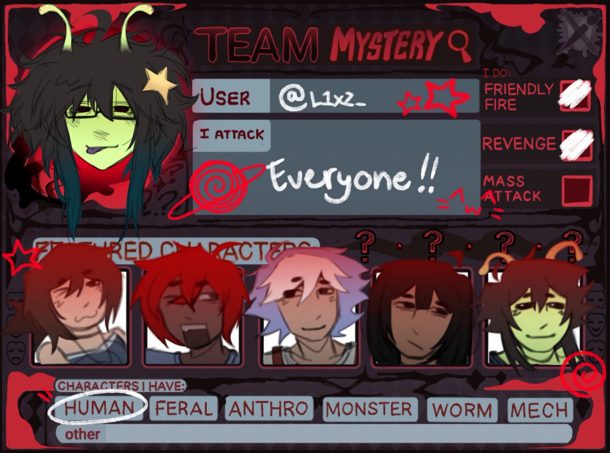 L1XZYY_'s tweet photo. ARTFIGHT CARD THINGIEE

#artfight #artfight2026ㅤ #artfightteammystery #artist #art #digitalart #ocs https://t.co/2qeEAAjCeN