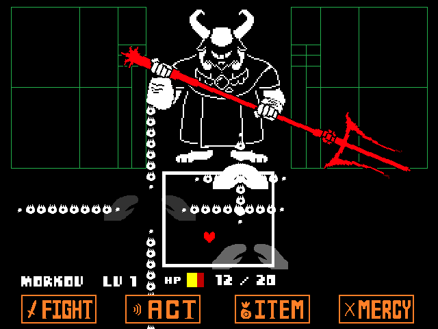 GeneralMorkov's tweet photo. the asgore fight suuucks. "ooooh what if we made the final battle of an area with like 3 healing items extremely long" "ooooh what if he had attacks that were completely fucking impossible to follow" FUCK YOU!!!! ill tell yall when i beat him https://t.co/fsqwAVTHWp