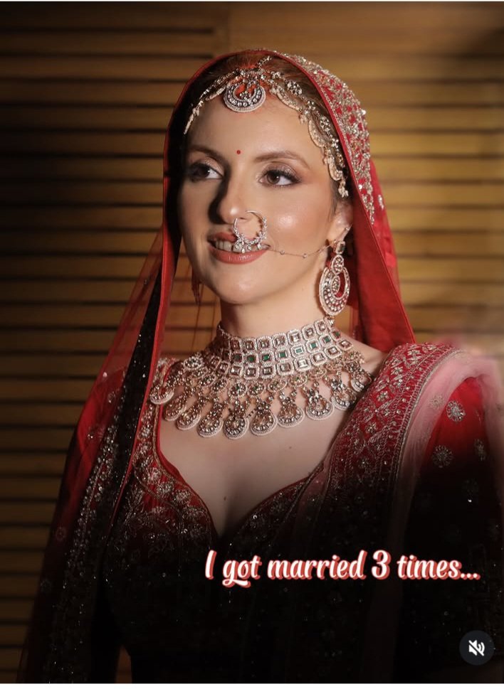 ChuddyPasha's tweet photo. Duygu 🇹🇷 ☪️ married her Indian 🕉 husband 3 times
#Interracial #Interfaith #HinduMuslimLove https://t.co/ISo6FR8Wb6