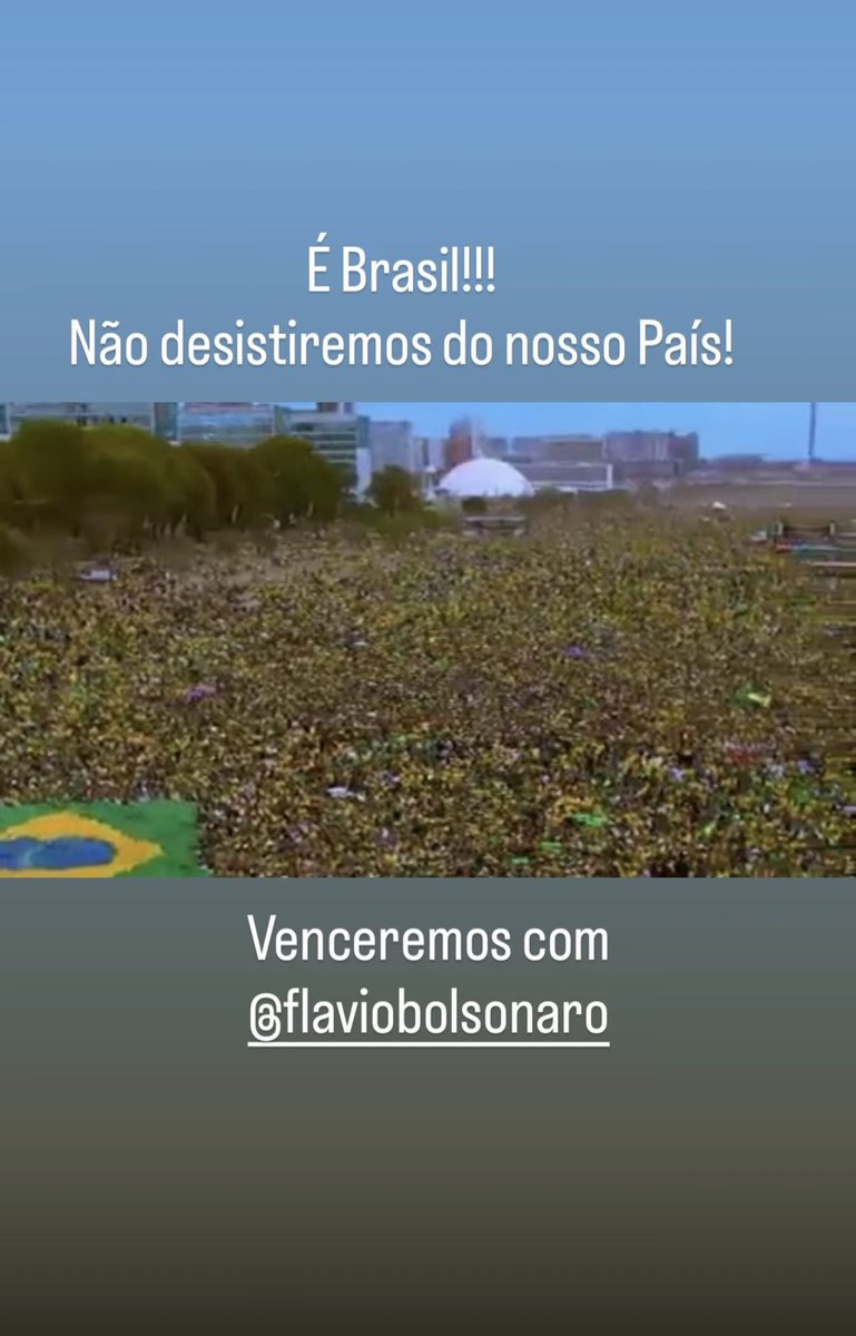 carlosfportinho's tweet photo. Sim. Venceremos.
Venceremos com @FlavioBolsonaro ! https://t.co/YQWLfqsvEq