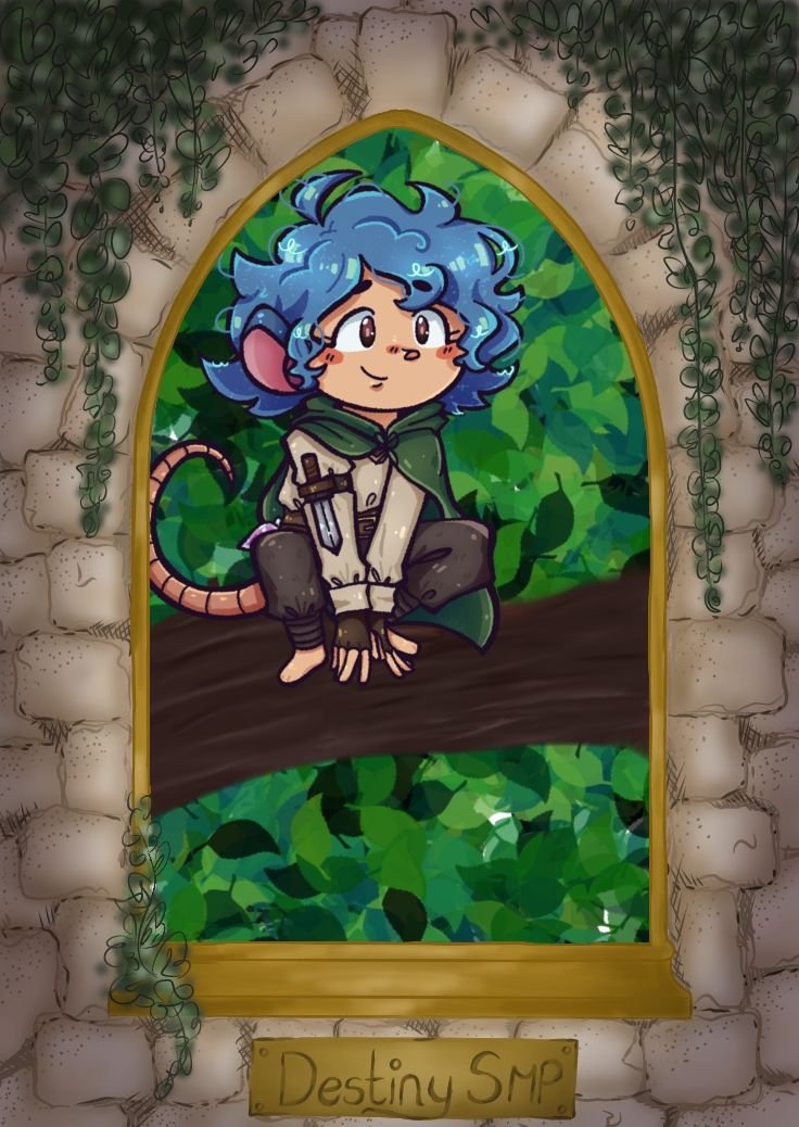 Destinys_SMP's tweet photo. Introducing our next set of champions, Wardrix as our resident warden, and Lucky as a strange mouse..

Matrix's Art by : @Matrix_Mayhem74
Lucky's Art by : Wakayrd on tumblr https://t.co/bKHSaYdlN3
