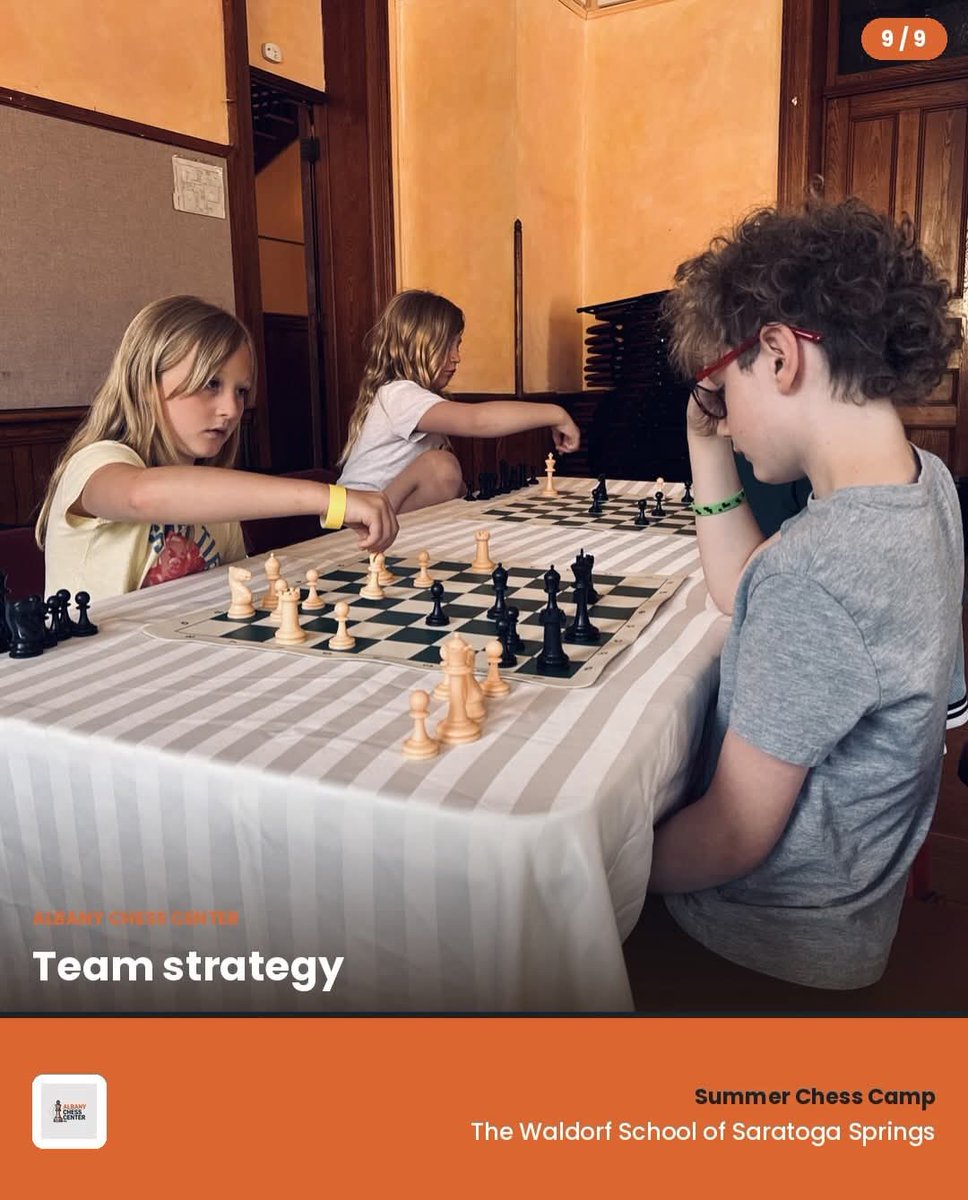 AlbanyChessCtr's tweet photo. We are excited for more chess adventures ahead! ❤️ 

#ChessCommunity #SummerFun #SaratogaSpringsNY #CommunitySupport https://t.co/mpLlbx3ru4